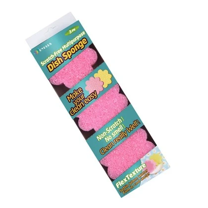 3pack 마술 스크럽 스크롤 스폰지